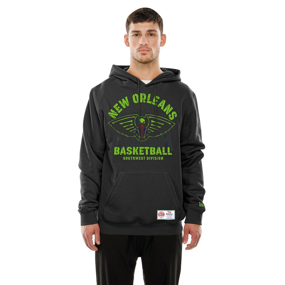 New Era - New Orleans Pelicans 2025/26 City Edition Fleece Hoodie - Black