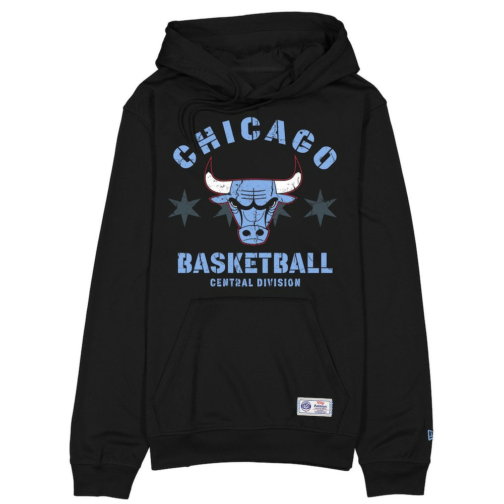 New Era - Chicago Bulls 2025/26 City Edition Fleece Hoodie - Black
