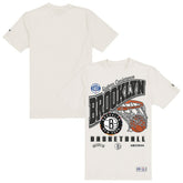New Era - Brooklyn Nets Oversized City Edition Remix Vintage T-Shirt - Cream