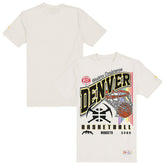New Era - Denver Nuggets Oversized City Edition Remix Vintage T-Shirt - Cream