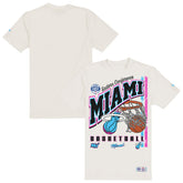 New Era - Miami Heat Oversized City Edition Remix Vintage T-Shirt - Cream