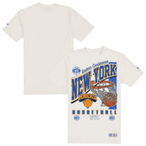 New Era - New York Knicks Oversized City Edition Remix Vintage T-Shirt - Cream