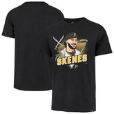 Paul Skenes Pittsburgh Pirates '47 Player Caricature Franklin T-Shirt Near Me