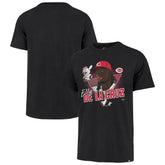 Elly De La Cruz Cincinnati Reds '47 Player Caricature Franklin T-Shirt On Sale
