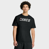 Carolina Hurricanes - Fanatics Play Distressed Wordmark Stadium Slub T-Shirt Black