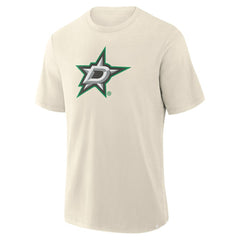 Dallas Stars - Fanatics Stadium Slub T-Shirt Cream