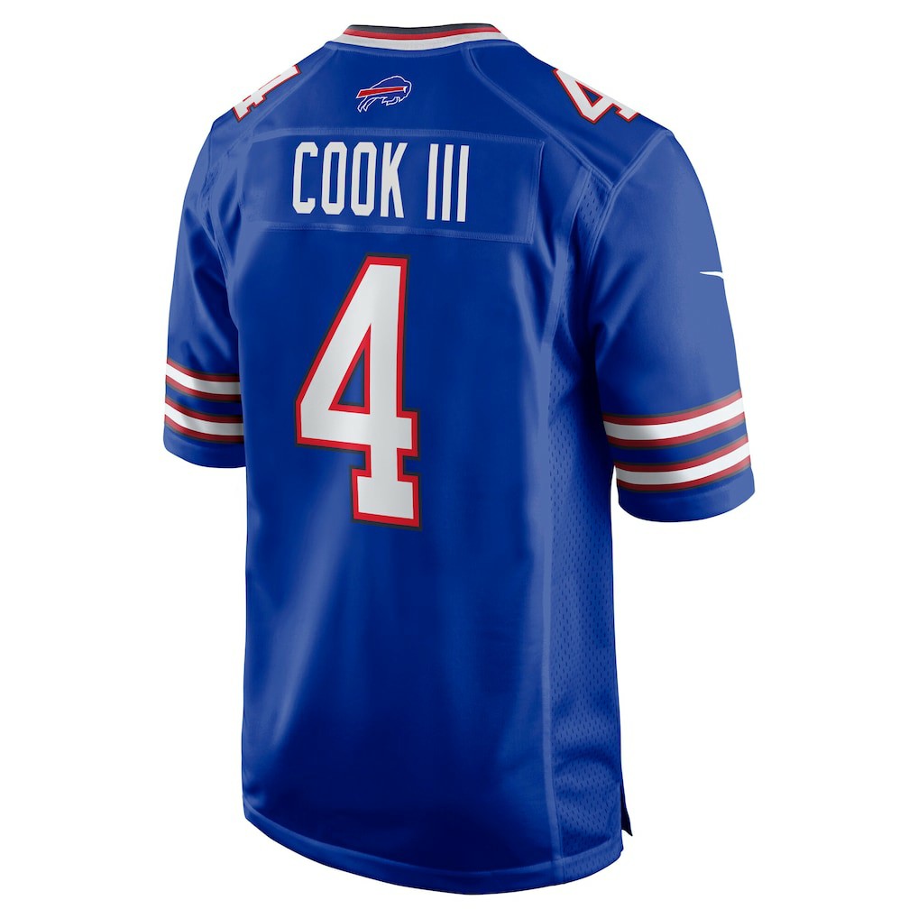 James Cook III Buffalo Bills Team Game Jersey - Royal | NFL Jerseys