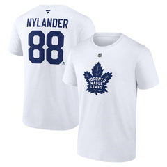 William Nylander Toronto Maple Leafs - Fanatics Authentic Stack Name & Number T-Shirt Navy