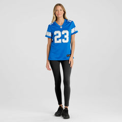 Rock Ya-Sin Detroit Lions Women's Team Game Jersey Blue - Nike