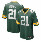 Nate Hobbs Green Bay Packers Team Game Jersey Green - Nike