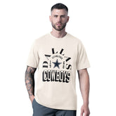 Dallas Cowboys MSX by Michael Strahan Whiteout Vintage T-Shirt White - NFL