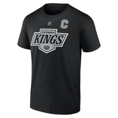 Anze Kopitar Los Angeles Kings - Fanatics Authentic Stack Name & Number T-Shirt Black
