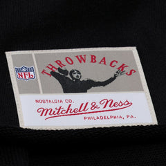 Jacksonville Jaguars Women's Throwback Cropped Long Sleeve Rugby Polo Black - Mitchell & Ness