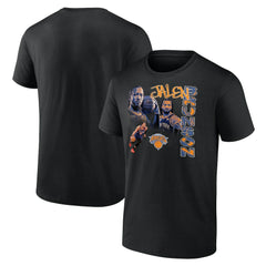 NBA - Jalen Brunson New York Knicks Notorious 3.0 Player T-Shirt - Black