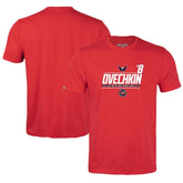 Alexander Ovechkin Washington Capitals Levelwear Youth NHL All-Time Leading Goal Scorer Milestone Name & Number Little Richmond T-Shirt Red