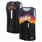 Fanatics - Devin Booker Phoenix Suns 2025/26 City Edition Fast Break Jersey - Black