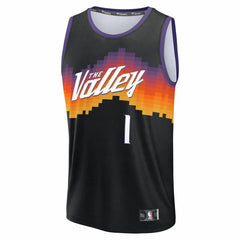 Fanatics - Devin Booker Phoenix Suns 2025/26 City Edition Fast Break Jersey - Black