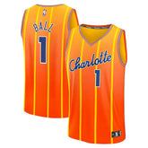 Fanatics - LaMelo Ball Charlotte Hornets 2025/26 City Edition Fast Break Jersey - Orange