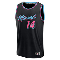 Fanatics - Tyler Herro Miami Heat Youth 2025/26 City Edition Fast Break Jersey - Black