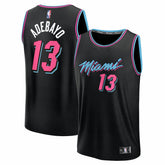 Fanatics - Bam Adebayo Miami Heat Youth 2025/26 City Edition Fast Break Jersey - Black