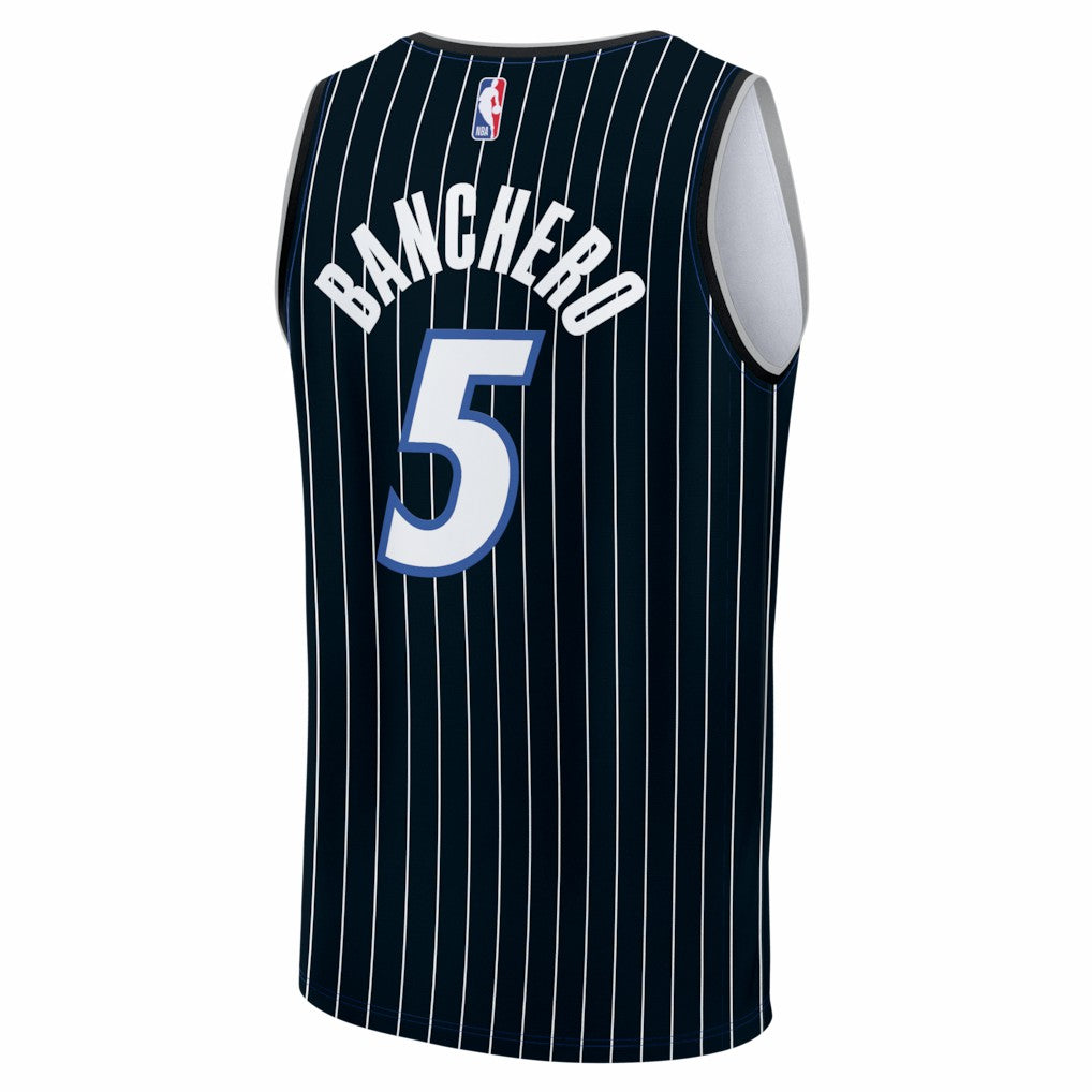 Paolo Banchero Orlando Magic Youth Fast Break Jersey - Statement Edition - Black | NBA Jerseys