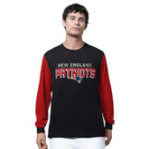 New England Patriots Starter Thursday Night Gridiron Long Sleeve T-Shirt- Black - NFL