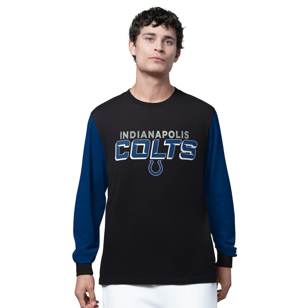 Indianapolis Colts Starter Thursday Night Gridiron Long Sleeve T-Shirt- Black - NFL