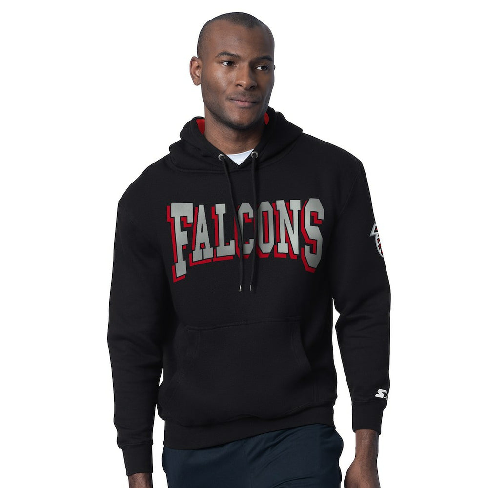 Atlanta Falcons Starter Thursday Night Gridiron Hoodie Black - NFL
