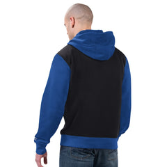 New England Patriots Starter Thursday Night Gridiron Full-Zip Hoodie Black/Royal - NFL