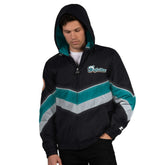 Miami Dolphins Starter Thursday Night Gridiron Vintage Logo Full-Zip Hoodie Black - NFL