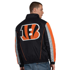 Cincinnati Bengals Starter Thursday Night Gridiron Half-Zip Jacket Black - NFL