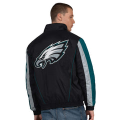 Philadelphia Eagles Starter Thursday Night Gridiron Half-Zip Jacket Black - NFL
