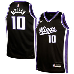 Nike - DeMar DeRozan Sacramento Kings Youth Swingman Jersey - Icon Edition - Black