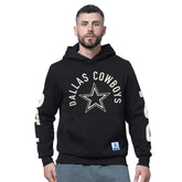 Dallas Cowboys Starter Handoff Fleece Hoodie Sweatshirt Black - NFL