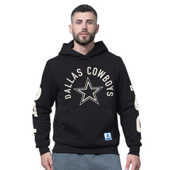 Dallas Cowboys Starter Handoff Fleece Hoodie Sweatshirt Black - NFL