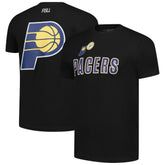 NBA - Indiana Pacers FISLL Unisex Oversize Logo T-Shirt - Black