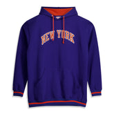 Mitchell & Ness - New York Knicks Hardwood Classics Big & Tall Hoodie - Blue