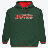 Mitchell & Ness - Milwaukee Bucks Hardwood Classics Big & Tall Hoodie - Hunter Green