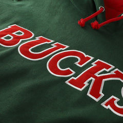 Mitchell & Ness - Milwaukee Bucks Hardwood Classics Big & Tall Hoodie - Hunter Green