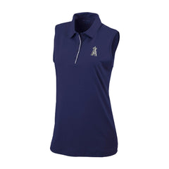 Los Angeles Angels Columbia Women's Tend The Ball Sleeveless Polo discount
