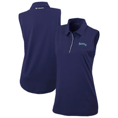 Seattle Mariners Columbia Women's Tend The Ball Sleeveless Polo Lifestyle