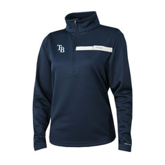 Tampa Bay Rays Columbia Women's Skiff Guide Fleece Half-Zip Pullover Jacket Online