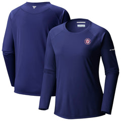 Washington Nationals Columbia Tidal Tee II Long Sleeve T-Shirt Clearance