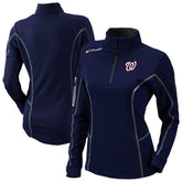 Washington Nationals Columbia Shotgun Quarter-Zip Top Online