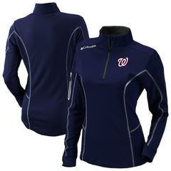Washington Nationals Columbia Shotgun Quarter-Zip Top Online