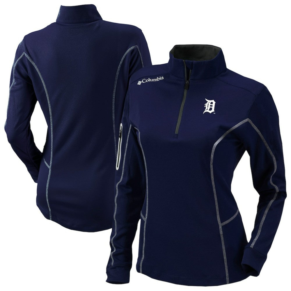 Detroit Tigers Columbia Shotgun Quarter-Zip Top for sale