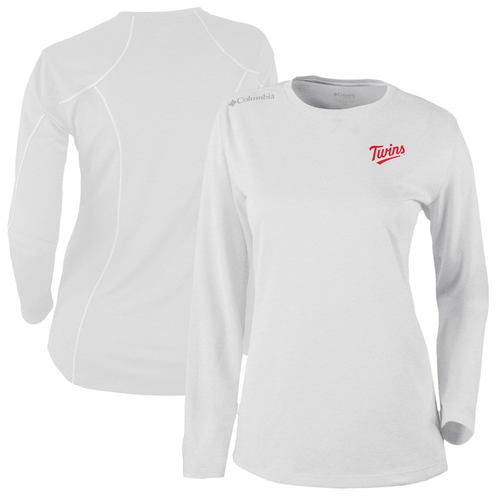 Minnesota Twins Columbia Shotgun Long Sleeve T-Shirt Clearance