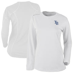 Tampa Bay Rays Columbia Shotgun Long Sleeve T-Shirt On Sale