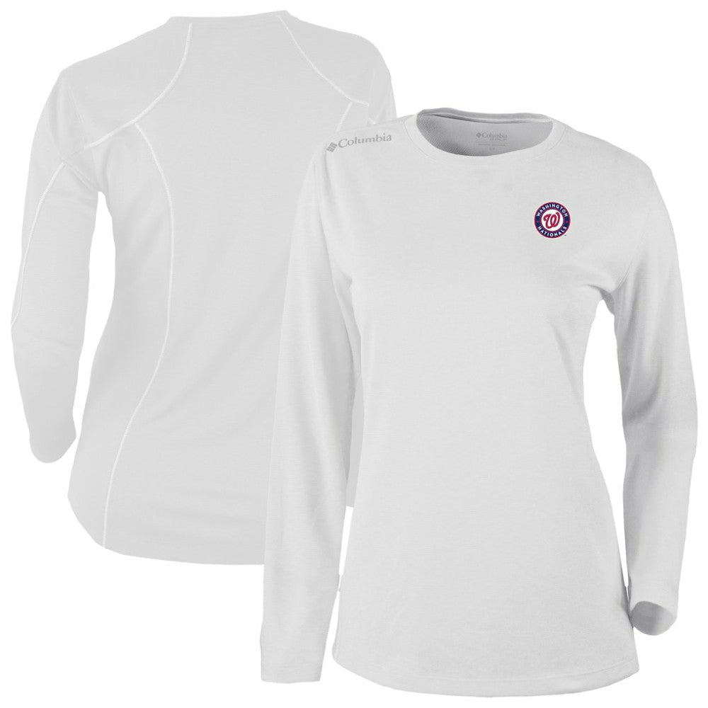 Washington Nationals Columbia Shotgun Long Sleeve T-Shirt Clearance