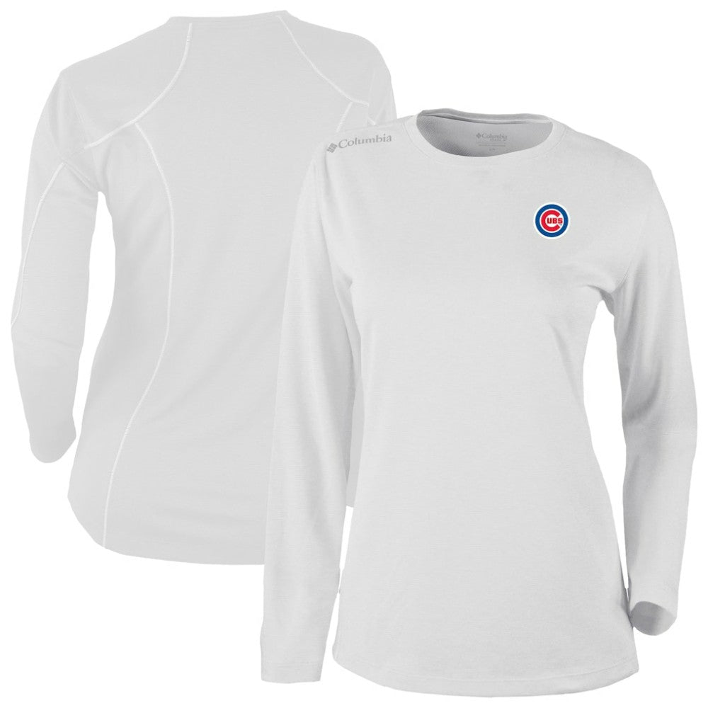 Chicago Cubs Columbia Shotgun Long Sleeve T-Shirt discount